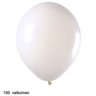 valkoinen ilmapallo - 30 cm - white 100 