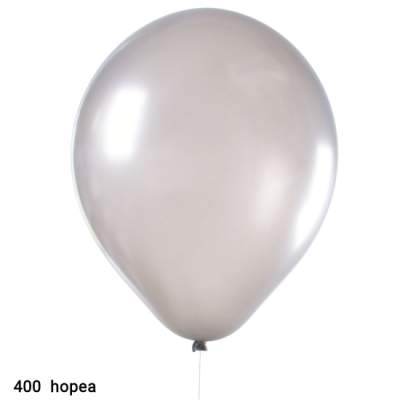 hopea ilmapallo - 30 cm - metallic silver 400