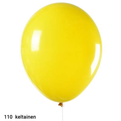 keltainen ilmapallo - 30 cm - yellow 110