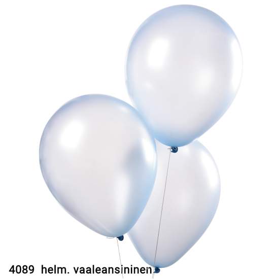 vaaleansininen ilmapallo - pearl light blue 4089