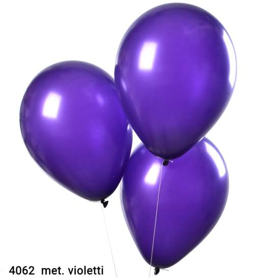 violetti ilmapallo - metallic purple 4062
