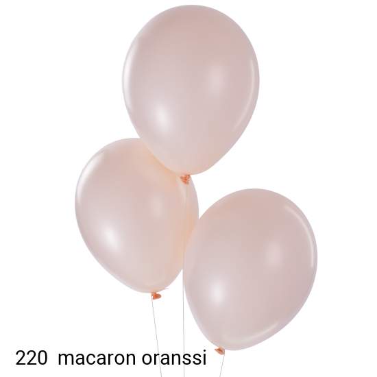 macaron oranssi ilmapallo - macaron orange 220