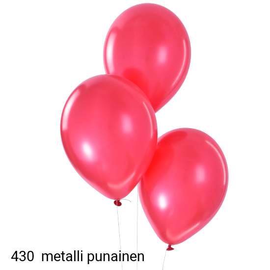 metalli punainen ilmapallo - metallic red 430