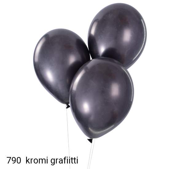 kromi grafiitti ilmapallo - chrome graphite 790