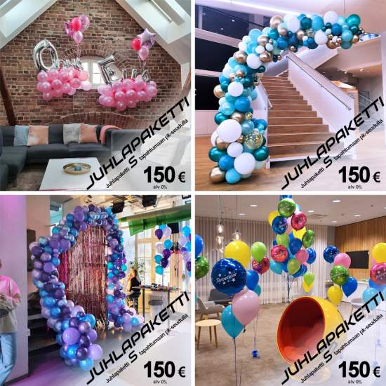 S-kokoluokan ilmapallosomistuksia